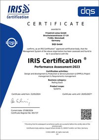 ISO/TS22163:2017 - Friedrich Lütze GmbH