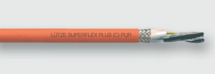 LÜTZE SUPERFLEX® PLUS M (C) PUR SERVO 0.6/1 kV for Bosch Rexroth® - Friedrich Lütze GmbH